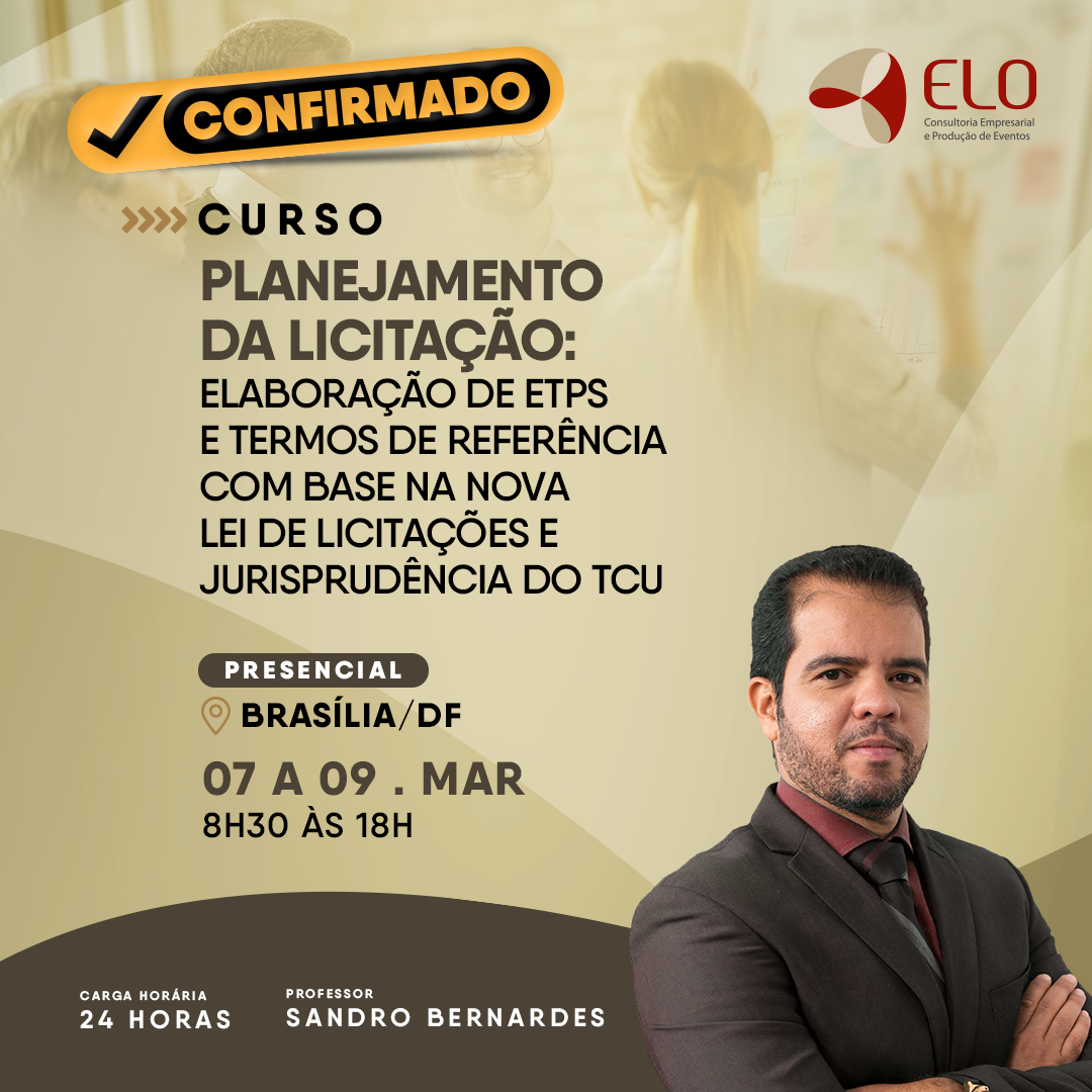 ELO CURSOS planejamento licitacao presencial post feed 1
